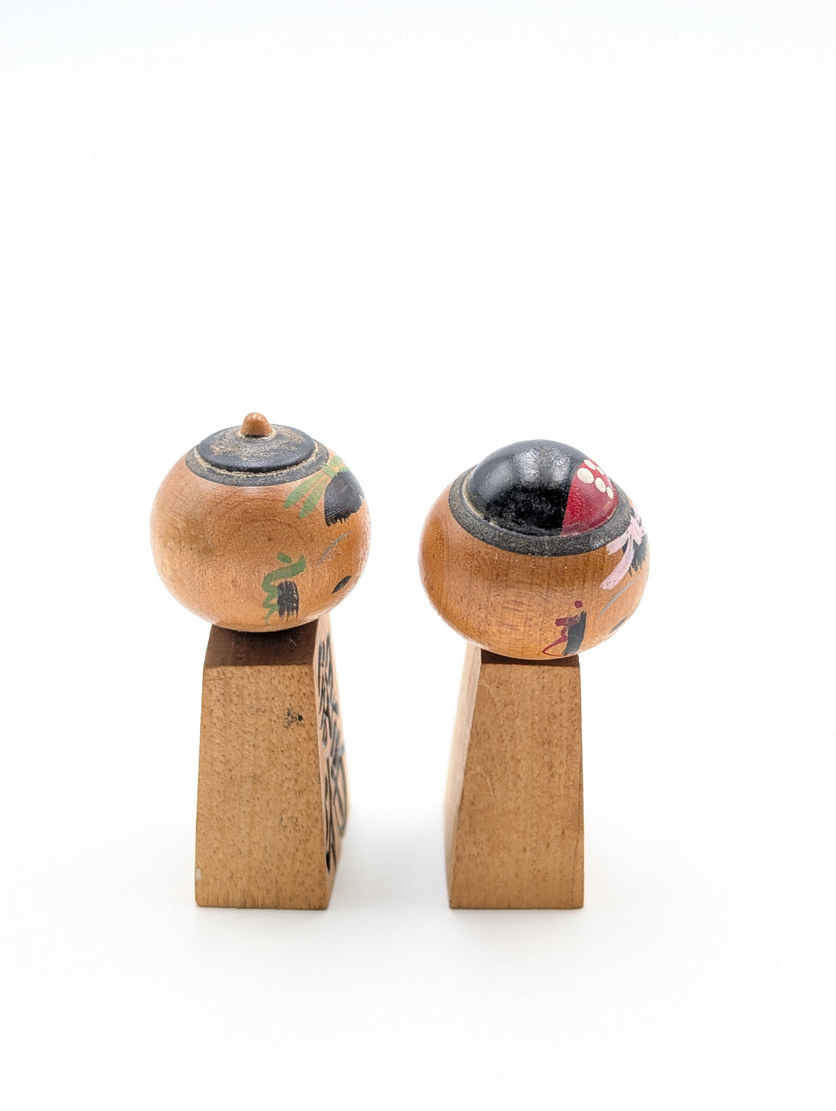 Coppia mini Kokeshi Shogi