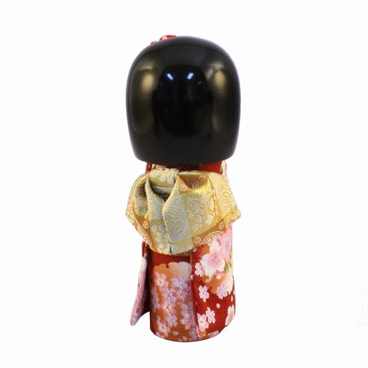 Kokeshi Kyo-Bijin Red