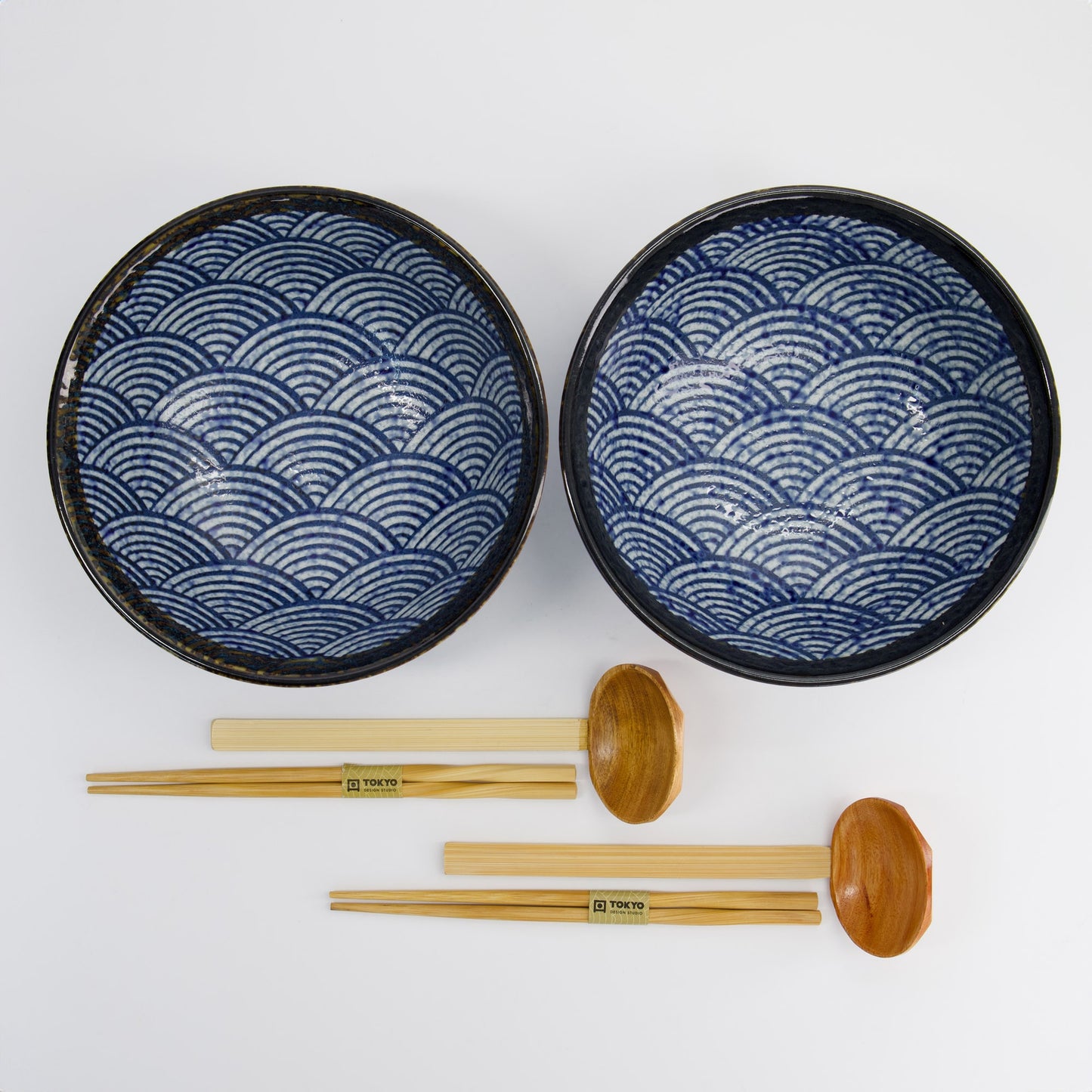 Set ciotole ramen Seigaiha