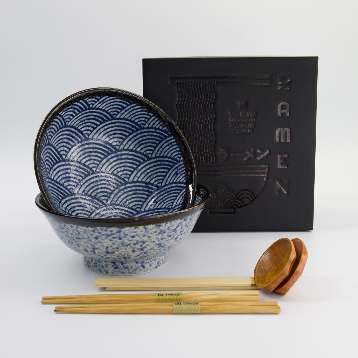Set ciotole ramen Seigaiha