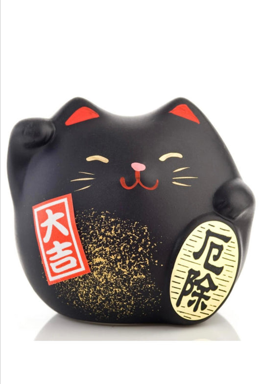 Maneki Neko Black