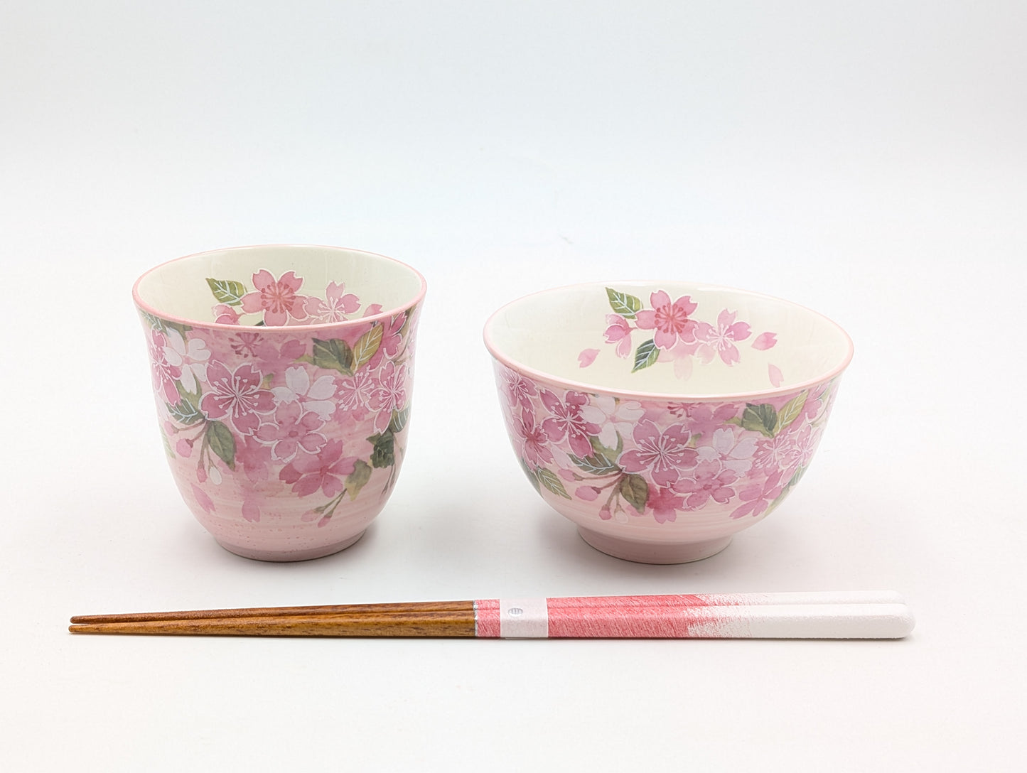 Set tazza, ciotola e bacchette