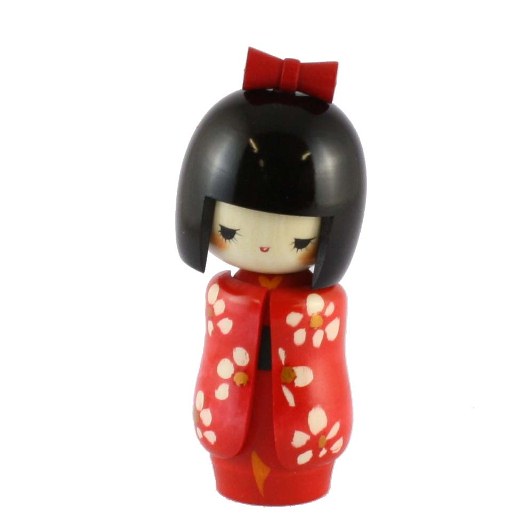 Kokeshi Otomesode Red