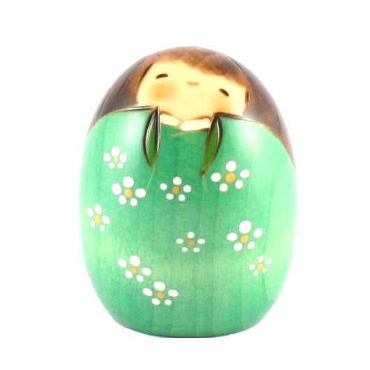 Kokeshi Shiawase Green